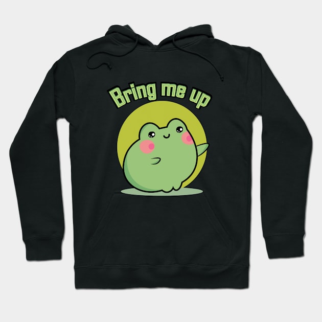 Cute little froggy! Hoodie by Graphic_01_Sl